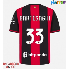 AC Milan Davide Bartesaghi #33 Hjemmebanetrøje 2026-27 Kort ærmer AC Milan Davide Bartesaghi #33 Hjemmebanetrøje 2026-27 Kort ærmer